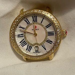 Michele Serein Mid Diamond Watch Head (No Band)